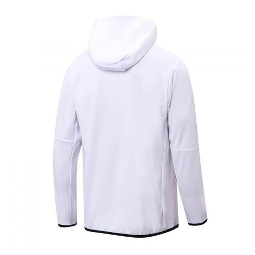 2022-2023 Psg Hoodie Jacket + Pants Training Suit White, Size: Xl