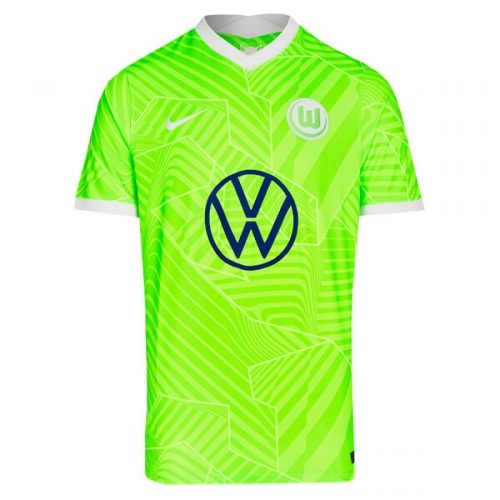 2021-2022 Wolfsburg Home Soccer Jersey, Size: l
