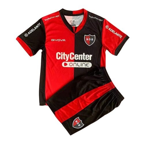 Kids 2022-2023 Newell’S Old Boys Home Soccer Kit, Size: 16