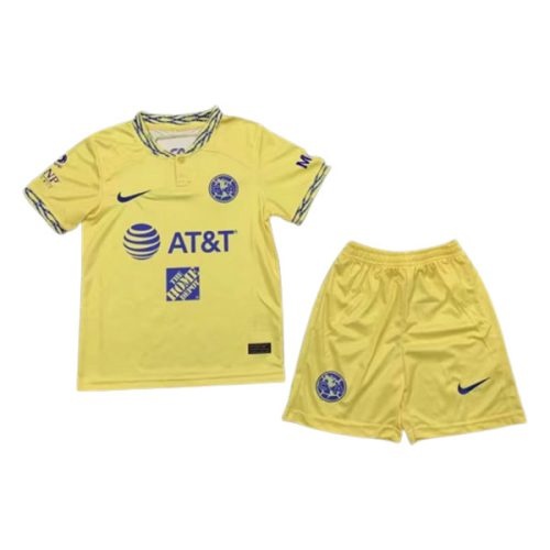 Kids 2022-2023 Club America Home Soccer Kit, Size: 20