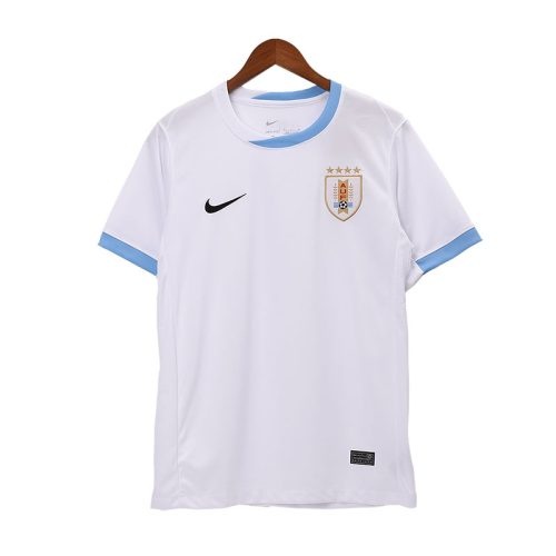 2024 Uruguay Copa America Away Soccer Jersey - White