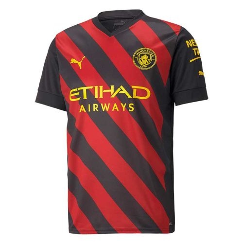 2022-2023 Manchester City Away Soccer Jersey, Size: m