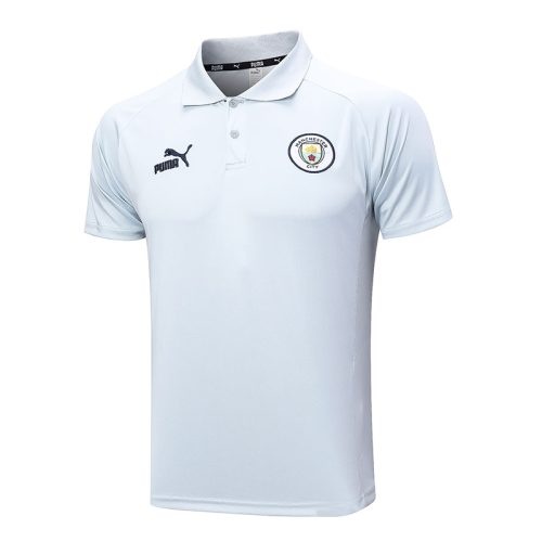 2022-2023 Manchester City Light Gray Polo