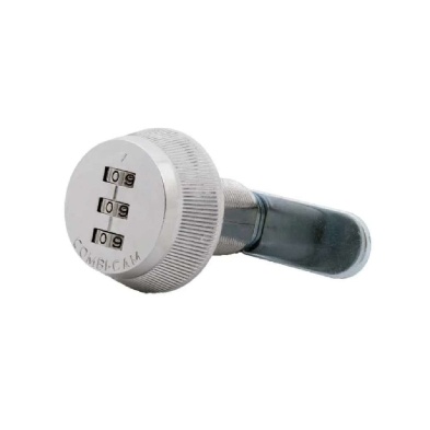 Olympus Lock 7850R-S Combi-Cam Chrome 5/8" 3-Dial Cam Lock