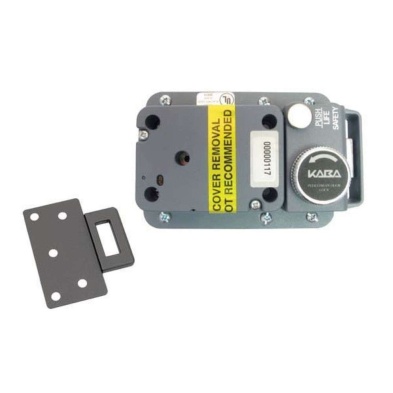 Kaba Mas Cdx-10 High-Security Pedestrian Door Deadbolt Lock With #1 Strike (Inswing Door - Flush Mount)