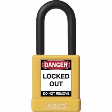 Abus 74/40 Yellow Padlock: Unmatched Security and Convenience