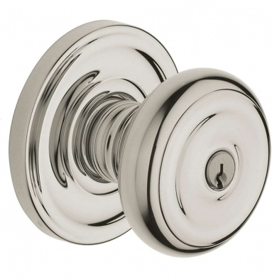 Baldwin 5210-055-Fd Colonial Dummy Knob With Classic Rose