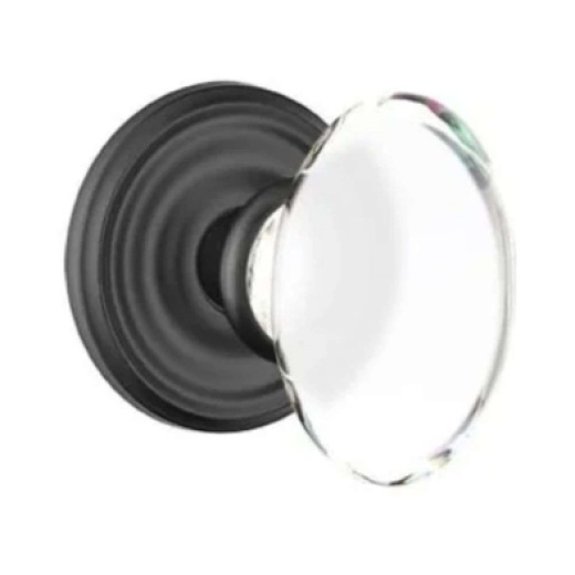 Emtek C5107HT-US19 Crystal Series Hampton Grade 2 Knobset