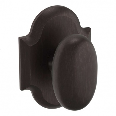 Baldwin 5024.112-Pass Estate Passage Knob W-R030 Rose