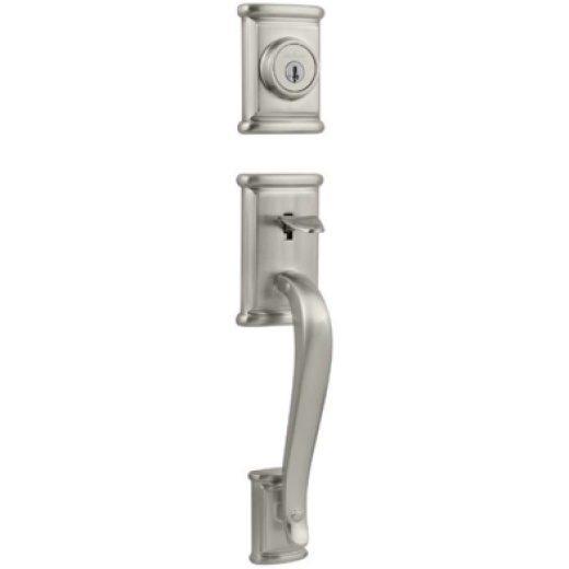 Kwikset 800Adh 15 SMT RCALS Ashfield Satin Nckel Smartkey Handleset