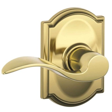 Schlage F-Series F10 ACC 605 CAM with Camelot Rosette