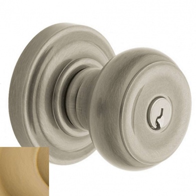 Baldwin 5210-033-Fd Colonial Dummy Knob With Classic Rose