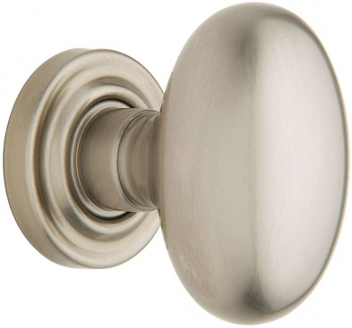 Baldwin 5025-150-PASS Egg Passage Knob with 5048 Rose