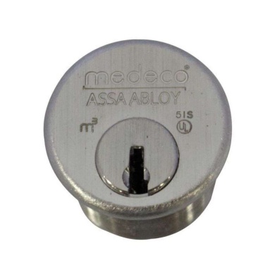 Medeco Mortise Cylinder-Biaxial-1 Inch Sub-Assembled