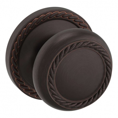 Baldwin 5064.112-Fd Estate Full Dummy Knob W-5004 Rose