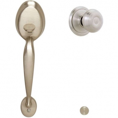 Schlage FE285 Ply 619 Geo Georgian Knob