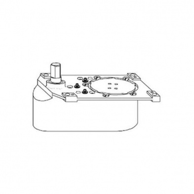 Rixson 27-Series Lap ¾” Offset Selective Hold Open Floor Closer Body