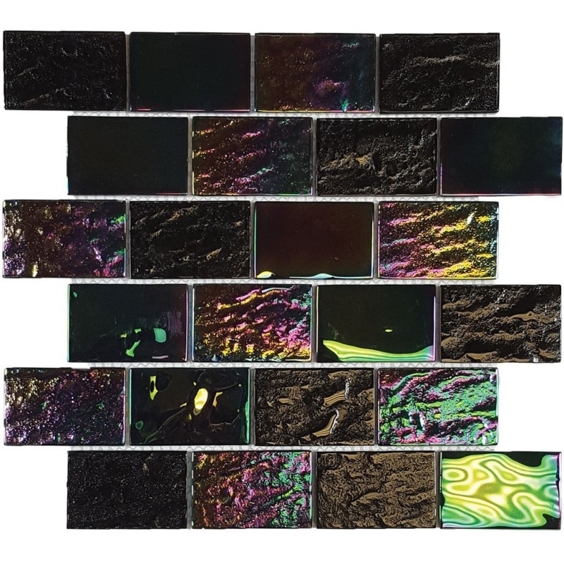 Aquatica Nautical Laguna Black Glass Mosaic