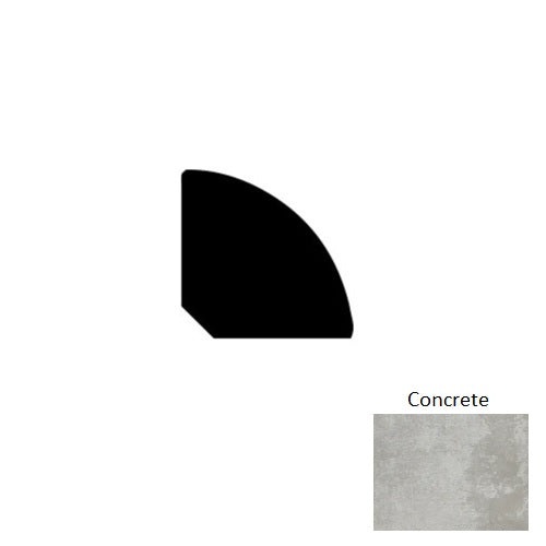 Adura Apex (Apxv) Domain Concrete Luxury Vinyl Moulding / Trim - 94" Quarter Round - Embossed