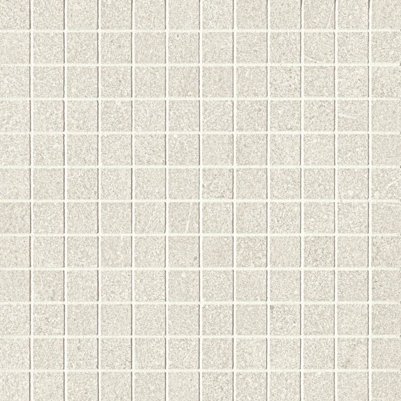 Nextone White Porcelain Mosaic - 1" X 1" - Natural