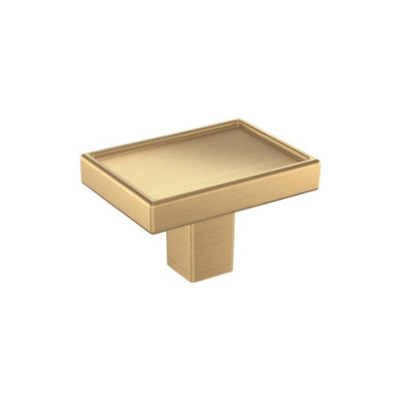 Rockhurst Zinc Cabinet Knob - Champagne Bronze