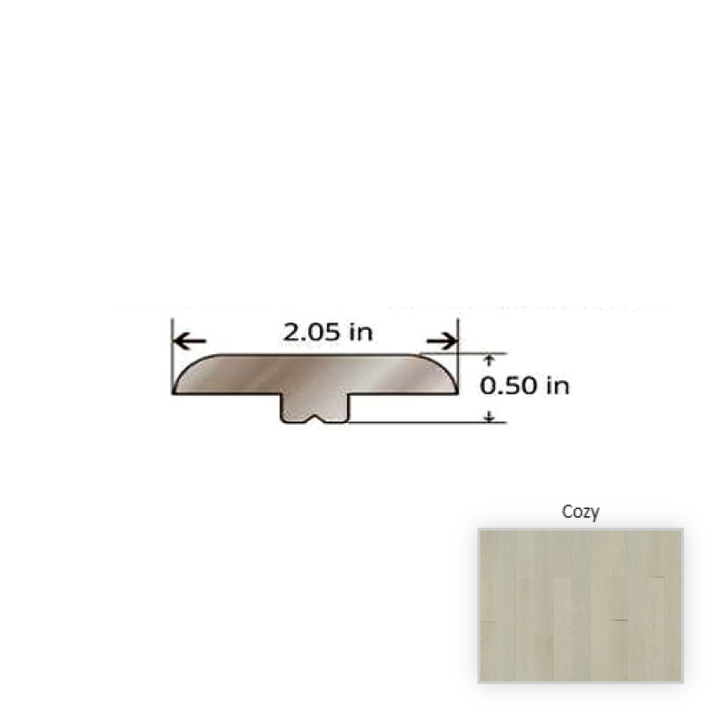 Serenity Oak Cozy Hardwood T Molding