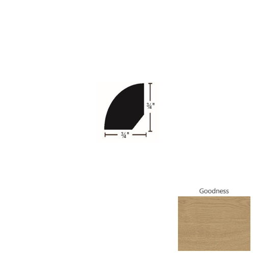 Genesis Authentics Goodness 94" Quarter Round Matte