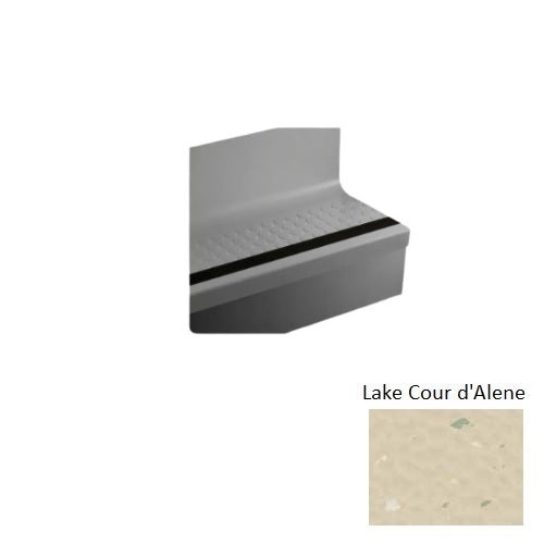 Johnsonite Lake Cour D'alene Raised Round Rubber Stair Tread