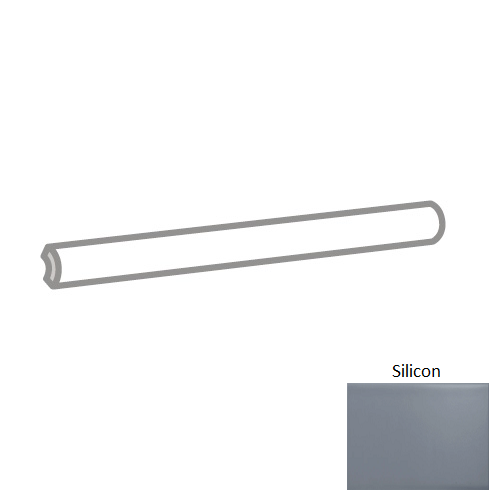 Catch Silicon Ceramic Wall Trim - 1" X 6" Quarter Round