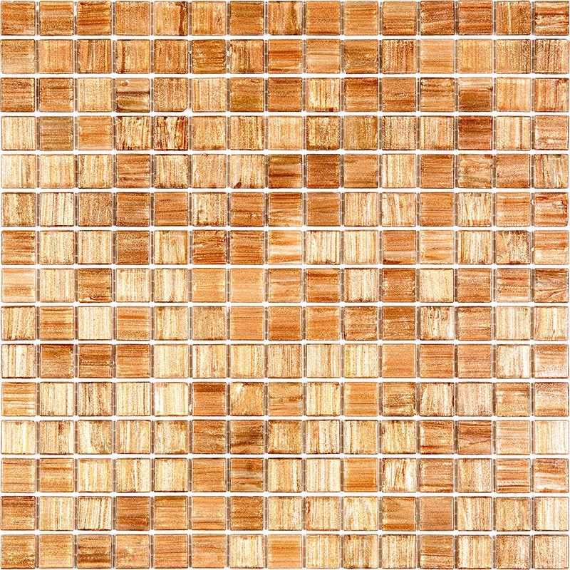 Alma Line Stella Ste110 Glass Mosaic - 0.8" x 0.8" - Glossy