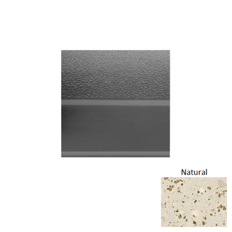 Renew 93 Natural Rubber Stair Tread - Textured