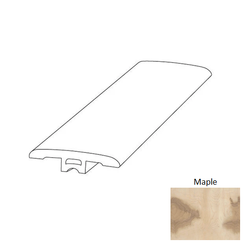 Luxwood Maple Luxury Vinyl T Molding Trim