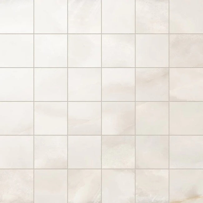 Penumbrix Bisque Porcelain Mosaic - 2" X 2"