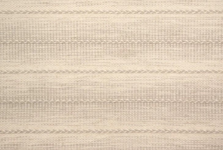 Fine Weave Orzola Oyster Wool Carpet - Textured