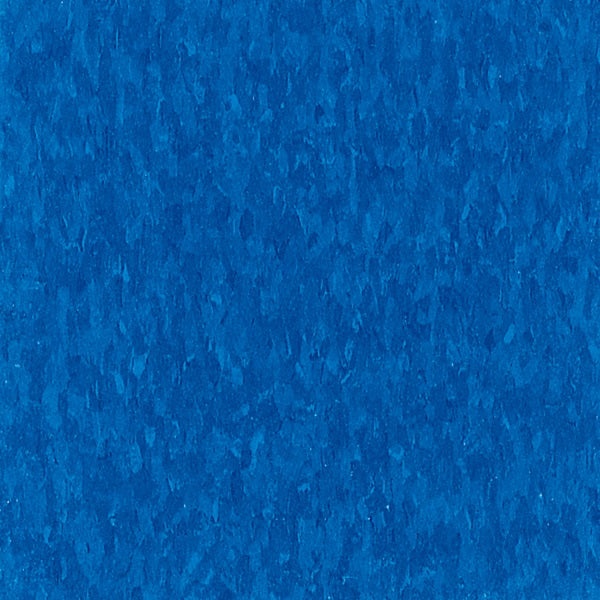 Standard Excelon Imperial Texture Caribbean Blue Vinyl Composition Tile – Fast Start, 12" x 12"