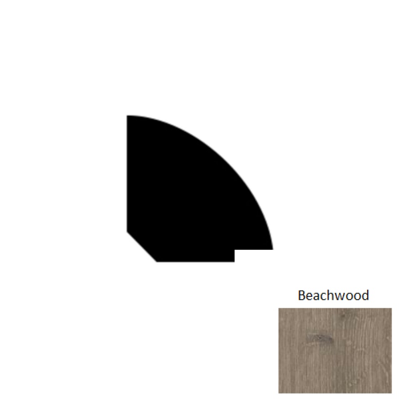 Boardwalk Collective Beachwood Quarter Round Trim