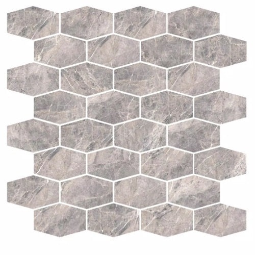 Altara Regal Porcelain Mosaic - Hexagon