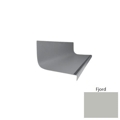 Flextones Fjord Type 1975 With Flush Ribbed / Smooth Insert Distinct Designs Rubber - 20 3/8" X 72" Stair Tread - Hammered