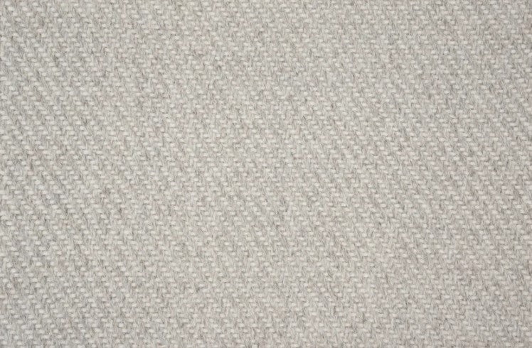 Fine Weave Savina Heather Grey Wool Carpet - Textured