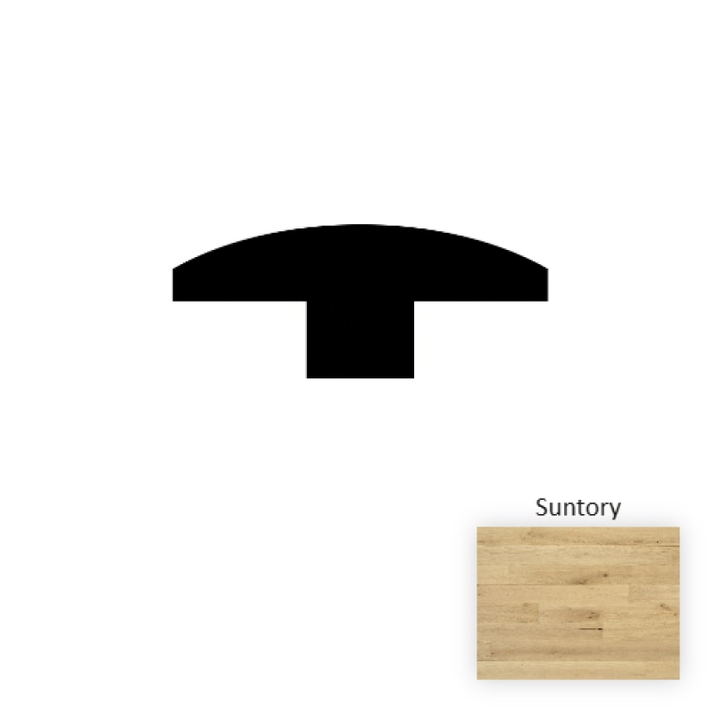 Mizunara Woods Suntory Hardwood Moulding / Trim - 2" X 90" T Molding - 2" X 90"
