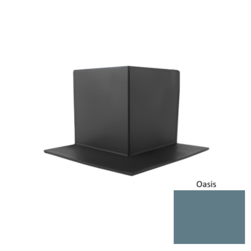 Pinnacle Oasis Rubber Sanitary Toe Outside Corner - 4"