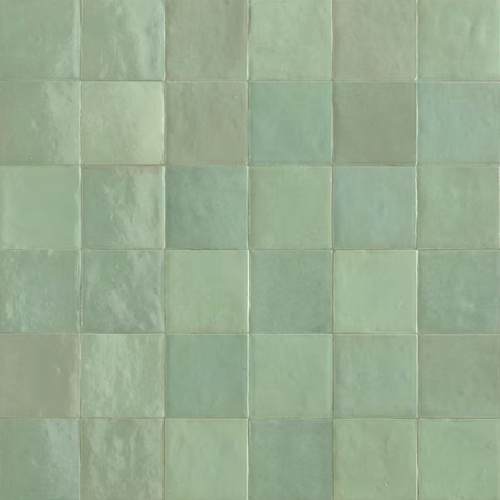 Zellige Neo Turchese Ceramic Tile - Glossy
