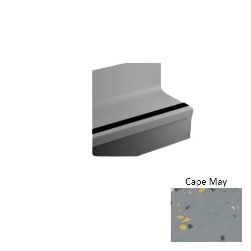 Johnsonite Cape May Hammered Rubber Stair Tread