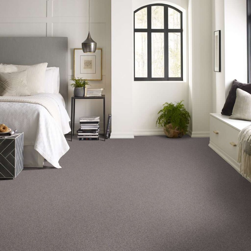 Soft Shades My Choice Iii Sepia Nylon Carpet - Textured