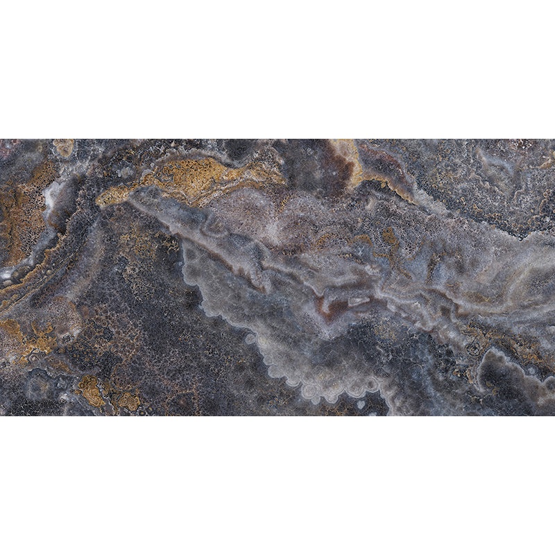 Imperial Teva Blue Porcelain Tile - Polished - 24" X 48"