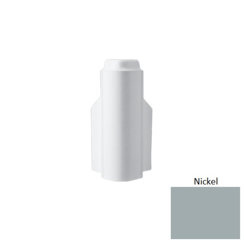 Rcb Nickel Rubber Moulding 4 3/4" Outside Corner Blocks