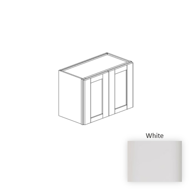 White Wood Kitchen Wall Cabinet