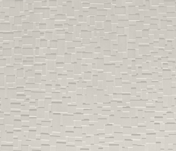 Johnsonite White Sand Cubis Solid Color Rubber Tile - Textured - 24" X 24"
