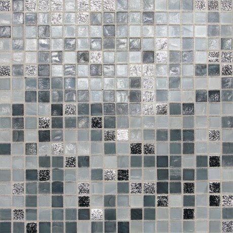 City Lights London Glass Mosaic - 1/2" X 1/2" - Glossy