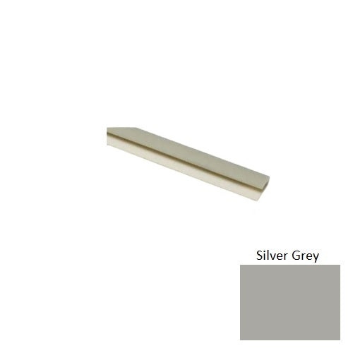 Silver Grey Photoluminescent Vinyl Cove Cap Trim